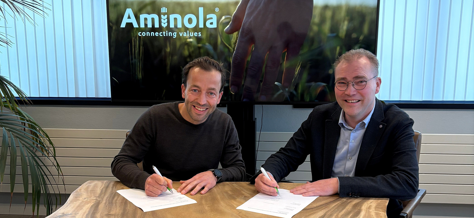 Samenwerking Groan Groep en Aminola®